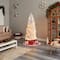 6ft. Pre-Lit White Artificial Christmas Tree, Warm White LED Lights